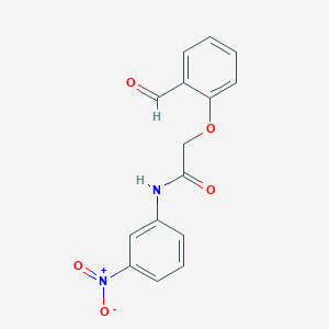 2-(2-Formyl-phenoxy)-N-(3-nitro-phenyl)-acetamide