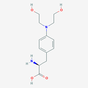 4-Bis(2-hydroxyethyl)amino-L-phenylalanine