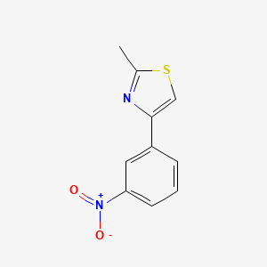 2-Methyl-4-(3-nitrophenyl)-1,3-thiazole