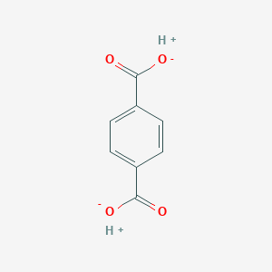 molecular formula C8H6O4<br>C6H4(COOH)2<br>C8H6O4 B129881 Terephthalic acid CAS No. 100-21-0