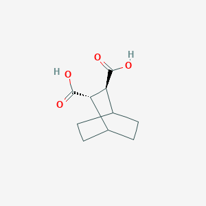 molecular formula C10H14O4 B12988186 Rel-(2S,3S)-bicyclo[2.2.2]octane-2,3-dicarboxylic acid 