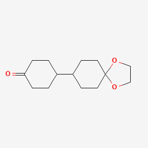 4-(1,4-Dioxaspiro[4.5]decan-8-yl)cyclohexanone