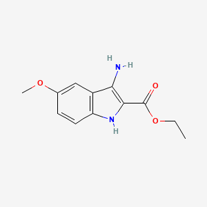 ethyl 3-amino-5-methoxy-1H-indole-2-carboxylate