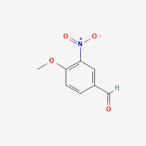 molecular formula C8H7NO4 B1298851 4-Methoxy-3-nitrobenzaldehyde CAS No. 31680-08-7