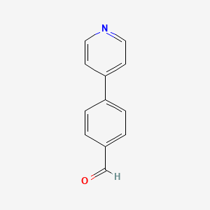molecular formula C12H9NO B1298859 4-(Pyridin-4-yl)benzaldehyde CAS No. 99163-12-9