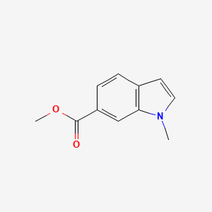 molecular formula C11H11NO2 B1298860 Methyl 1-methylindole-6-carboxylate CAS No. 1204-32-6