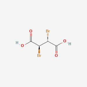molecular formula C4H4Br2O4 B1298867 间-2,3-二溴琥珀酸 CAS No. 608-36-6