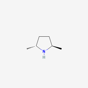 molecular formula C6H13N B1298869 (2R,5R)-2,5-dimethylpyrrolidine CAS No. 39713-72-9