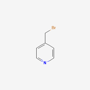 molecular formula C6H6BrN B1298872 4-(Bromomethyl)pyridine CAS No. 54751-01-8