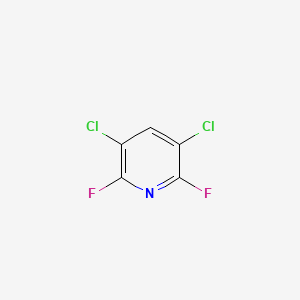 B1298873 3,5-Dichloro-2,6-difluoropyridine CAS No. 698-51-1