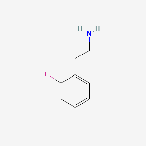 molecular formula C8H10FN B1298874 2-Fluorophenethylamine CAS No. 52721-69-4
