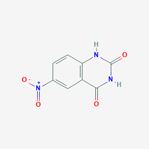 molecular formula C8H5N3O4 B1298875 2,4-Dihydroxy-6-nitroquinazoline CAS No. 32618-85-2