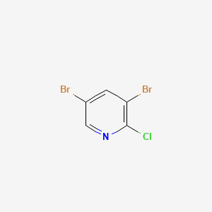 molecular formula C5H2Br2ClN B1298877 2-Chloro-3,5-dibromopyridine CAS No. 40360-47-2