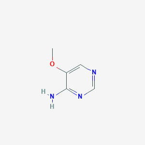 molecular formula C5H7N3O B1298883 5-Methoxypyrimidin-4-amine CAS No. 695-86-3