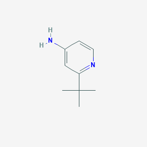 molecular formula C9H14N2 B1298885 2-(tert-Butyl)pyridin-4-amine CAS No. 39919-69-2