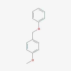 molecular formula C14H14O2 B012989 1-Methoxy-4-(phenoxymethyl)benzene CAS No. 19962-28-8