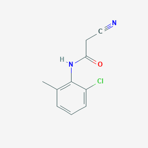 N-(2-chloro-6-methylphenyl)-2-cyanoacetamide