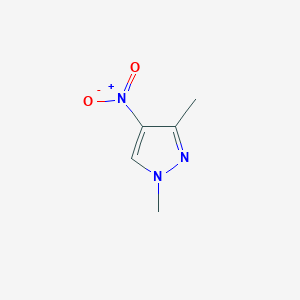 molecular formula C5H7N3O2 B1298910 1,3-Dimethyl-4-nitro-1H-pyrazole CAS No. 3920-38-5