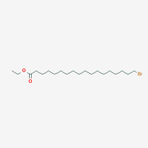 molecular formula C20H39BrO2 B12989239 Ethyl 18-bromooctadecanoate 