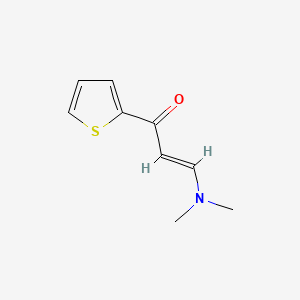 molecular formula C9H11NOS B1298931 3-(Dimethylamino)-1-(thiophen-2-yl)prop-2-en-1-one CAS No. 34772-98-0