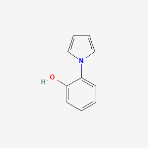molecular formula C10H9NO B1298935 2-(1H-Pyrrol-1-Yl)Phenol CAS No. 32277-91-1
