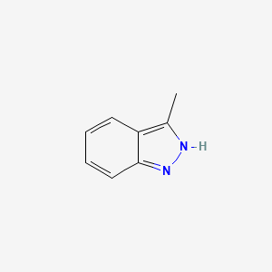 molecular formula C8H8N2 B1298950 3-甲基-1H-吲唑 CAS No. 3176-62-3
