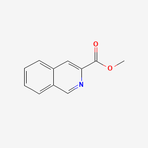molecular formula C11H9NO2 B1299004 甲基异喹啉-3-羧酸酯 CAS No. 27104-73-0