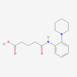 4-(2-Piperidin-1-yl-phenylcarbamoyl)-butyric acid