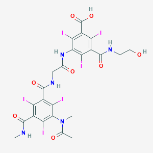molecular formula C24H21I6N5O8 B129909 Ioxaglic Acid CAS No. 59017-64-0