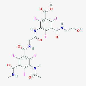 molecular formula C24H21I6N5O8 B129909 Ioxaglic acid CAS No. 59017-64-0