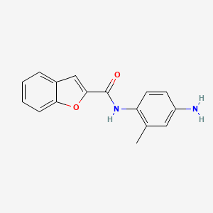 N-(4-amino-2-methylphenyl)-1-benzofuran-2-carboxamide