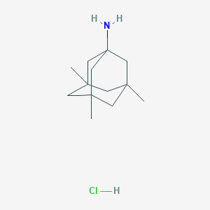molecular formula C13H24ClN B129910 3,5,7-Trimethyladamantan-1-amine hydrochloride CAS No. 15210-60-3