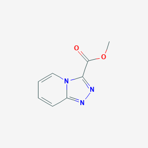 molecular formula C8H7N3O2 B12991005 Methyl [1,2,4]triazolo[4,3-a]pyridine-3-carboxylate 