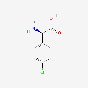 molecular formula C8H8ClNO2 B1299113 H-D-Phg(4-Cl)-OH CAS No. 43189-37-3