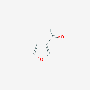molecular formula C5H4O2 B129913 3-Furaldehyde CAS No. 498-60-2