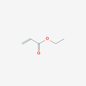 molecular formula CH2CHCOOC2H5<br>C5H8O2<br>C5H8O2 B129917 Ethyl acrylate CAS No. 140-88-5