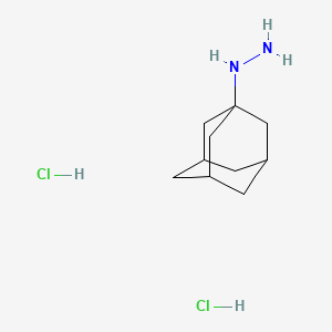 molecular formula C10H20Cl2N2 B12991939 Adamantan-1-ylhydrazine dihydrochloride 