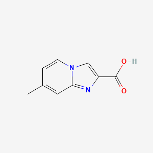 molecular formula C9H8N2O2 B1299214 7-Methylimidazo[1,2-a]pyridine-2-carboxylic acid CAS No. 80353-94-2