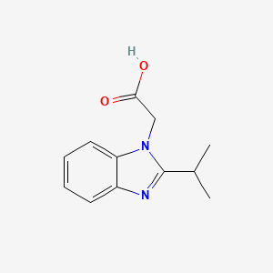 (2-Isopropyl-1h-benzimidazol-1-yl)acetic acid