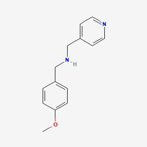 (4-Methoxy-benzyl)-pyridin-4-ylmethyl-amine