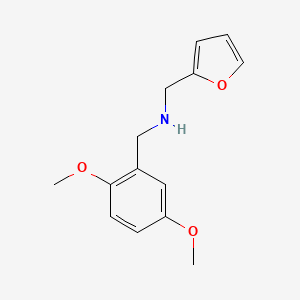 (2,5-Dimethoxy-benzyl)-furan-2-ylmethyl-amine