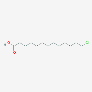 molecular formula C13H25ClO2 B12992299 13-Chlorotridecanoic acid 
