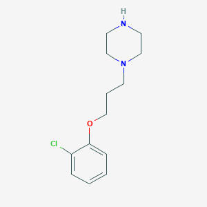 1-[3-(2-Chlorophenoxy)propyl]piperazine