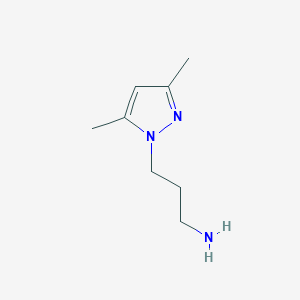 3-(3,5-dimethyl-1H-pyrazol-1-yl)propan-1-amine