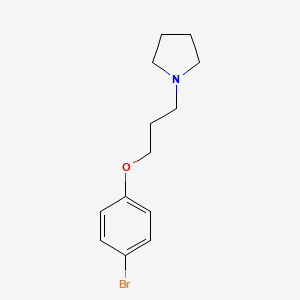 1-(3-(4-Bromophenoxy)propyl)pyrrolidine