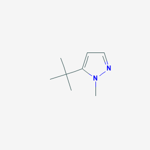 molecular formula C8H14N2 B129925 1-Methyl-5-t-butylpyrazole CAS No. 141665-17-0