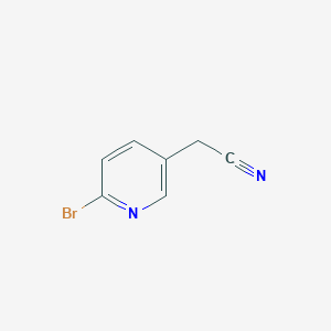 molecular formula C7H5BrN2 B129926 2-(6-溴吡啶-3-基)乙腈 CAS No. 144873-99-4