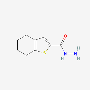 4,5,6,7-Tetrahydro-1-benzothiophene-2-carbohydrazide