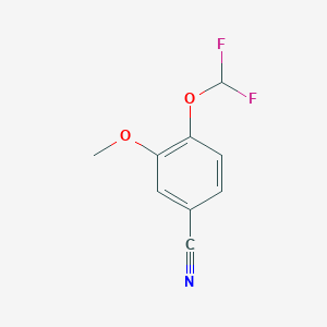 4-(Difluoromethoxy)-3-methoxybenzonitrile