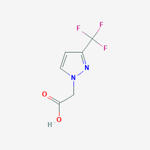 [3-(trifluoromethyl)-1H-pyrazol-1-yl]acetic acid